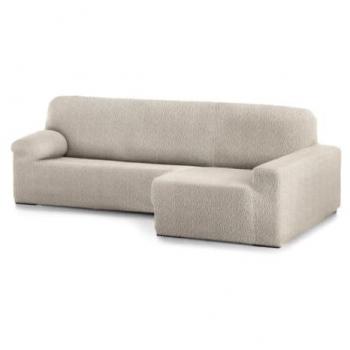 Funda para chaise longue de brazo corto derecho Eysa ROC Blanco 180 x 120 x 360 cm