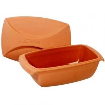 Römertopf 221105 Thermo Swing - Fuente de cerámica rectangular con tapa