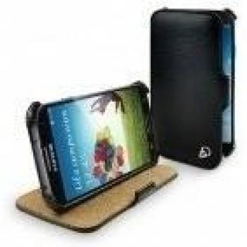 Cygnett Lavish - Carcasa y protector de pantalla para Samsung Galaxy S4, color negro
