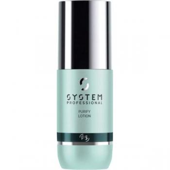 Loción Anticaspa System Professional Purify Lotion P5, 125ml - Tratamiento para cuero cabelludo con propiedades purificantes y anticaspa