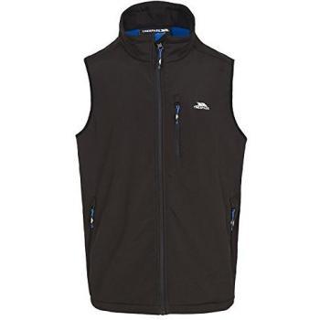 Chaleco Soft-shell Trespass Vassus para Hombre - Color Negro, Talla 38/Regular