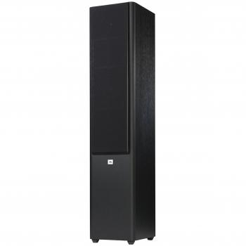 JBL Studio 280 BK - Altavoz de suelo de 3 salidas con amplia dispersión del sonido, negro
