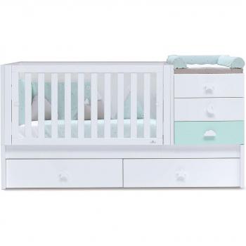 Cuna convertible Alondra Sero Bubble Mint