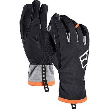 Guantes Ortovox Tour negros - S, guantes de esquí, impermeables, transpirables, con aislamiento térmico y puños ajustables