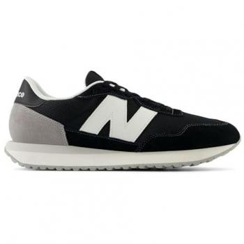 Zapatillas Casual para Hombre New Balance 237 Suede Negro/Blanco Talla 44.5 EU