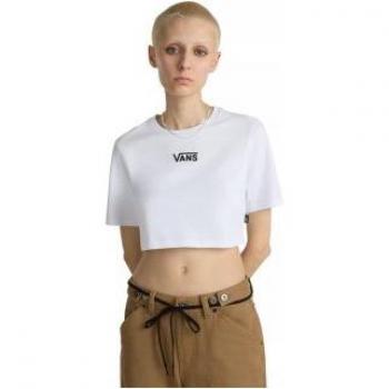 Camiseta de mujer Vans Flying blanco con diseño de alas