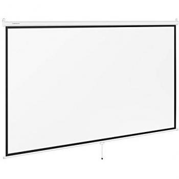 Pantalla de Proyección Pared/Techo 340 x 210 cm 16:9 Matizada Blanca 150