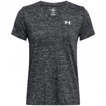 Under Armour Women's Tech V Twist Short Sleeve T-Shirt - Black XS