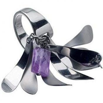 Anillo de Mujer Breil BJ0141 en Plata con Detalles Elegantes (Talla 12)