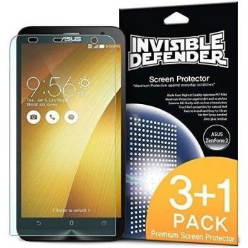 ASUS ZenFone 2 (5.5 Inch) Protector de Pantalla - Invisible Defender Protector de Pantalla [3+1 Gratis/HD CLARIDAD] High Definition (HD) Claridad Film Prima Extremadamente Clara para ASUS ZenFone 2 [ZE550ML/ZE551ML 5.5 - Not for ZE500CL]