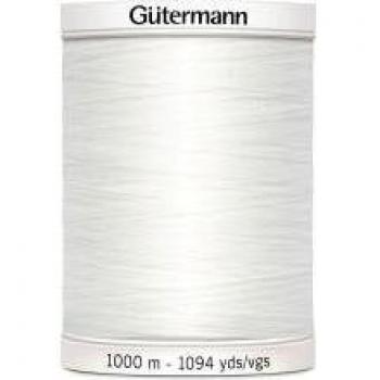 Hilo de Coser Universal Gutermann Poliester Blanco 1000 m