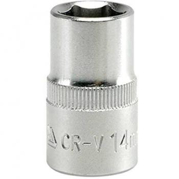 Set de conectores Yato YT-1207 con piezas insertables de llave de cubo