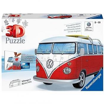 Ravensburger Puzzle 3D 12531 Volkswagen T1, Exclusivo en Amazon