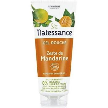 Natessance Shower Gel Tangerine Zest Organic 200 ml
