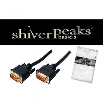 Cable DVI-D 24+1 Dual-Link de 2 metros Shiverpeaks BASIC-S