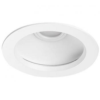 Aro Empotrable Redondo Novo Opal 12W 3CCT 900lm IP20 Aluminio y Cristal Blanco