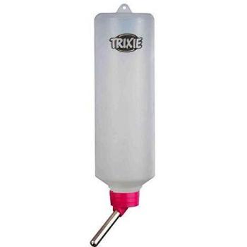 Trixie Botella de agua con soporte de alambre, 450 ml
