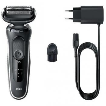Braun Series 5 51-W1000S Afeitadora de Láminas con Recortadora, Uso en Seco y Mojado, Color Negro o Blanco