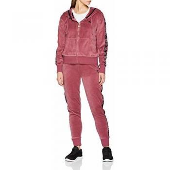 Diadora Spa L.HD Cuff Suit Velour Chándales, Mujer, Rojo, 2XL