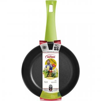INOXIBAR Style David De Jorge Line 26 cm Sartén para freír, Acero Inoxidable