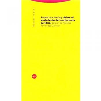 Sobre El Nacimiento Del Sentimiento Jurídico