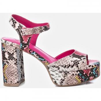 Sandalias Xti 141162 rosa con tacón de 11cm