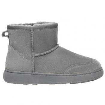 Botas de mujer Rosella outdoor de piel de oveja auténtica con suela TPR en gris - Talla 36 EU / 3 UK