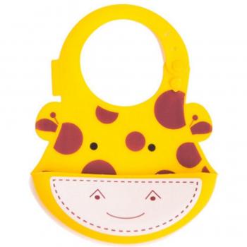 Refosian Baberos de silicona impermeables cómodos baberos de bebé suave bebés o niños pequeños