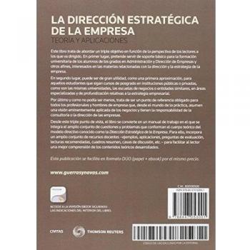 La Dirección Estratégica de la Empresa. Teoría y aplicaciones