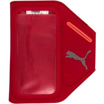 PUMA PR - Brazalete con Funda para el móvil, Red - Rouge - Rose Red/Fluro Peach, Talla única