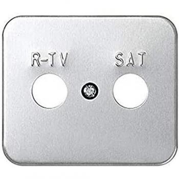 Simon - 75097-33 tapa toma r-tv+sat s-75 aluminio Ref. 6557533261