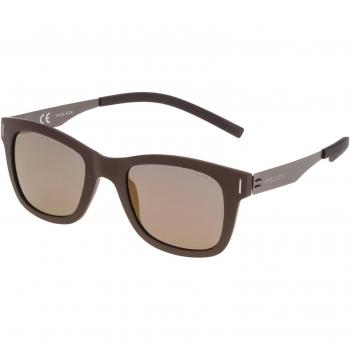 Police Unisex Brown Metal Sunglasses SPL170N506XKG (50mm)
