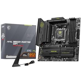 Placa Base MSI MAG B850M Mortar WiFi AM5 micro ATX DDR5