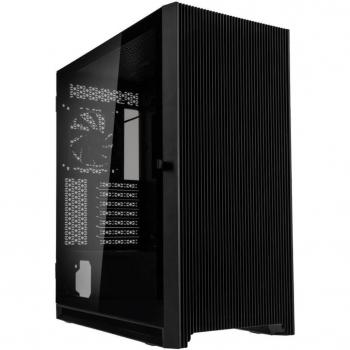 Kolink Unity Lateral Performance Midi-Tower - negro, caja ATX con diseño lateral, color negro, compatible con placas base ATX y micro-ATX, espacio para múltiples ventiladores y radiadores de refrigeración líquida, panel lateral