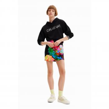 Desigual Women's Floral Slim Fit Mini Skirt