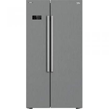 Frigorífico Side-by-Side Beko GN163130PTN Inox 580 L, Clase F, Total No-Frost, HarvestFresh, ProSmart Inverter
