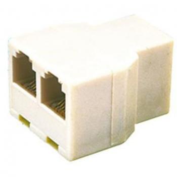 Adaptador modular doble 6p/6c Electro DH 39.010/6/6