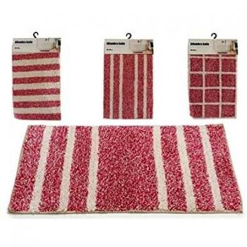 Bigbuy Home S3603508 Alfombrilla Antideslizante, Fucsia, 60 x 0.4 x 40 cm