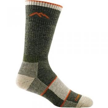 Darn Tough Men's Hiker Midweight Full Cushion Boot Socks - Olive - Large