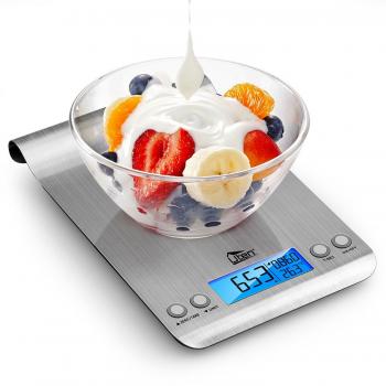 Báscula cocina digital Uten peso comida precisión balanzas cocina pantalla lcd