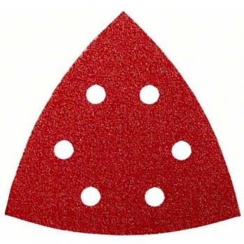 Bosch 2 609 256 A53 - Juego de hojas de lija de 5 piezas para lijadora Delta
