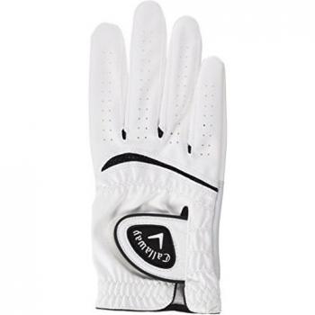 Callaway Weather Span - Guante de golf para hombre, color Blanco, talla Derecha - M