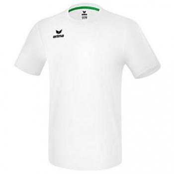 Erima Liga Unisex Short Sleeve Football Jersey White
