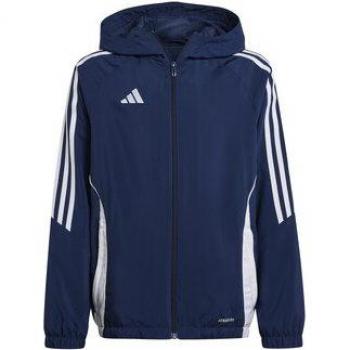 Cortavientos de fútbol Adidas Tiro24 Infantil Marino, Chaqueta para niño, Color marino, Talla 176