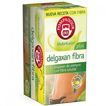 Infusión Delgaxan Fibra Plus Pompadour 20 Sobres