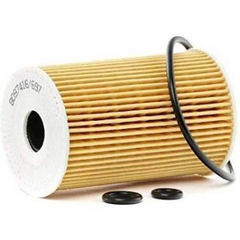 Filtro de Aceite RIDEX 7O0009 para VW, AUDI y OPEL - Compatible con Golf V, Golf VI y Polo