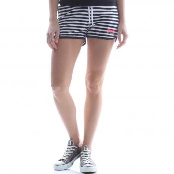 Superdry Pantalones Cortos Beach Terry Pantalones Cortos, mujer, marine