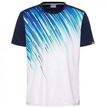 Head Slider T-Shirt B T_Shirts, Niños, Azul Oscuro/Azul, Small