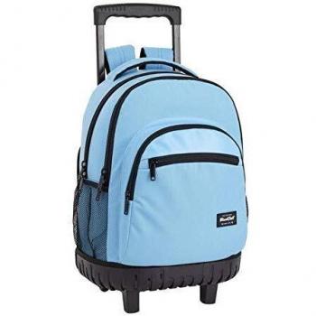 BlackFit8 Blue Oficial Mochila Escolar Grande Con Ruedas 320x140x460mm