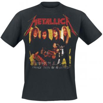 Metallica Garage Photo Yellow T-Shirt
